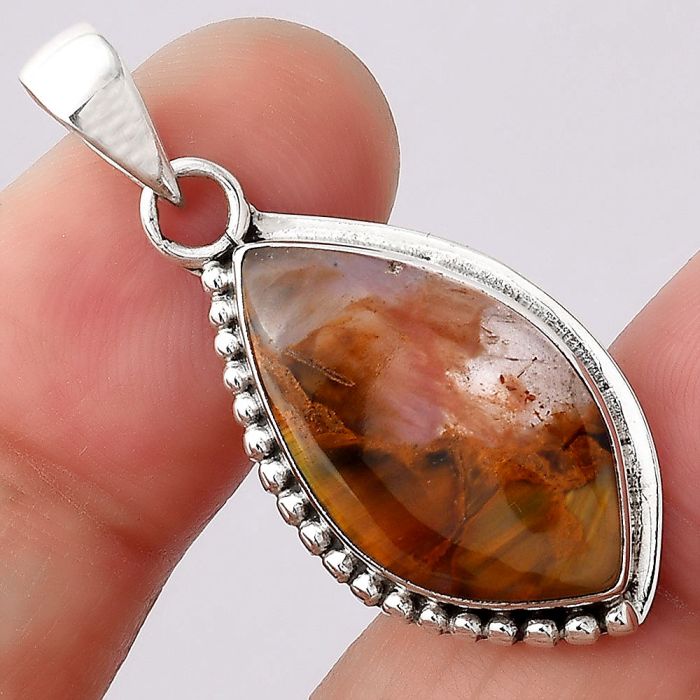 Natural Pietersite - Namibia Pendant SDP83723 P-1326, 13x22 mm