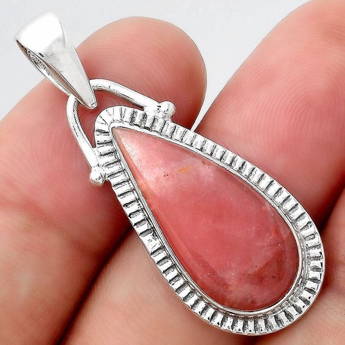 Natural Guava Quartz - Brazil Pendant SDP95502 P-1367, 11x24 mm