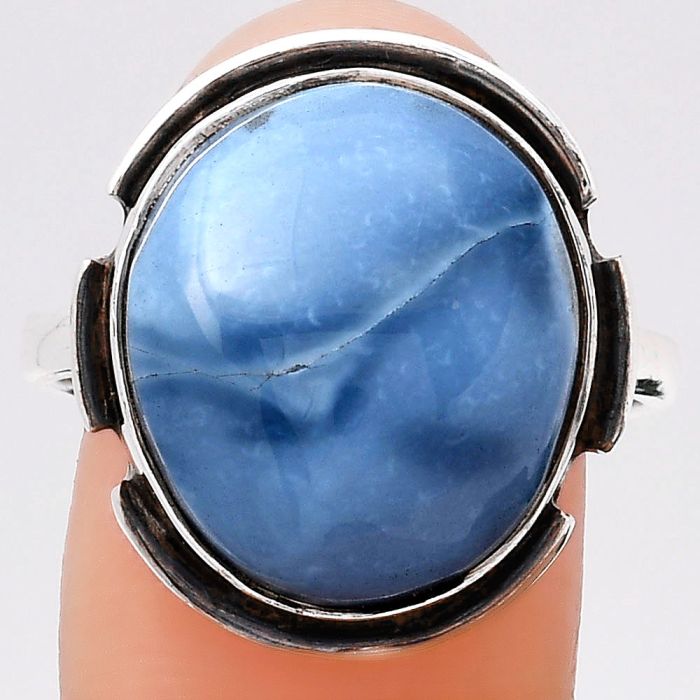 Natural Owyhee Opal Ring size-9.5 SDR121529 R-1211, 15x17 mm