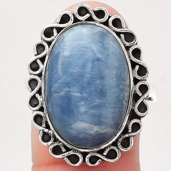 Natural Owyhee Opal Ring size-9.5 SDR122224 R-1164, 14x19 mm