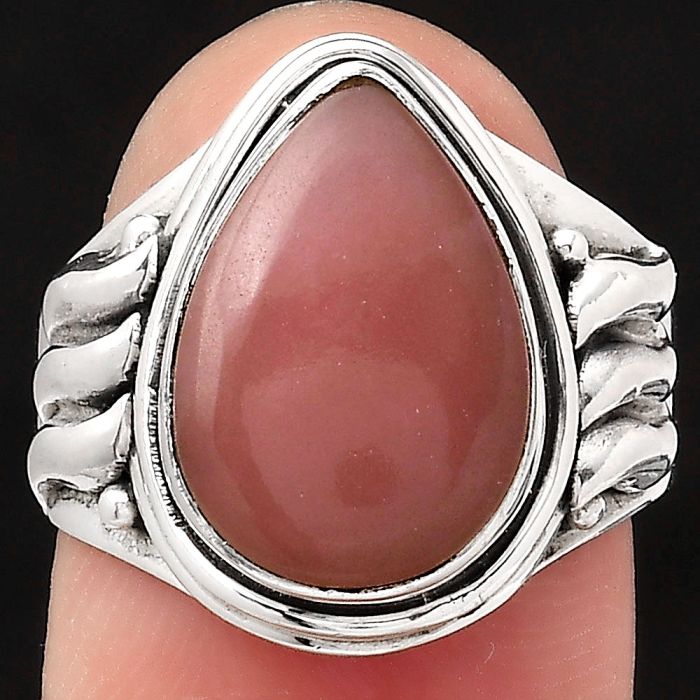 Natural Guava Quartz - Brazil Ring size-7 SDR126795 R-1470, 10x14 mm