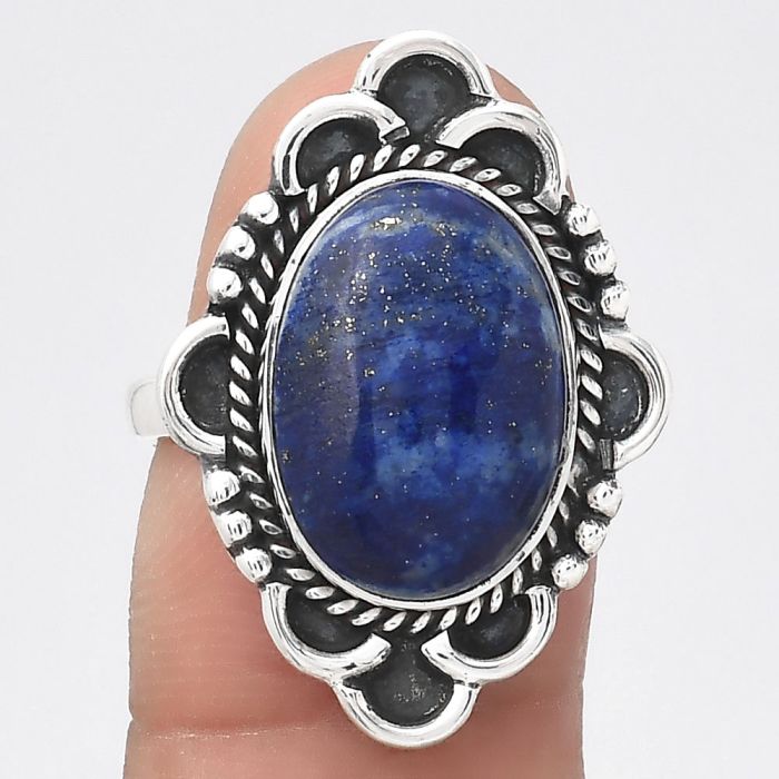 Natural Lapis - Afghanistan Ring size-7 SDR129795 R-1229, 11x15 mm