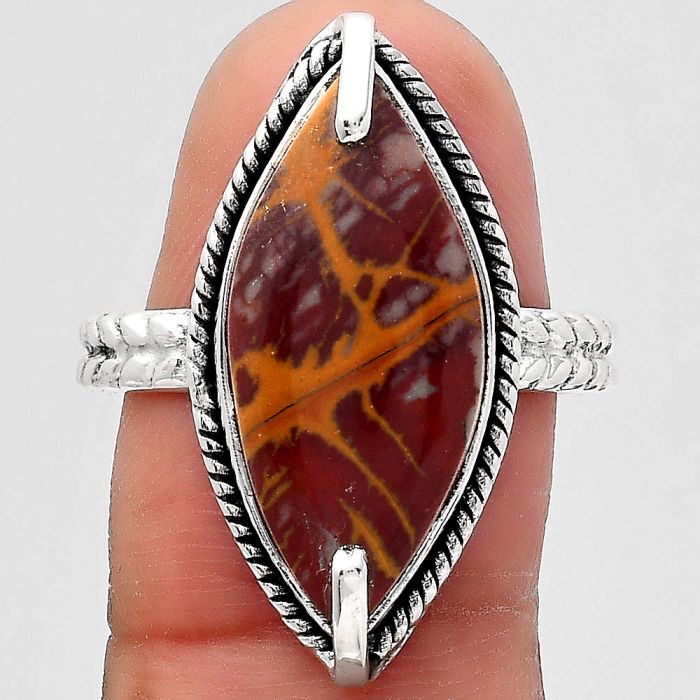 Natural Noreena Jasper Ring size-9 SDR136739 R-1635, 10x21 mm