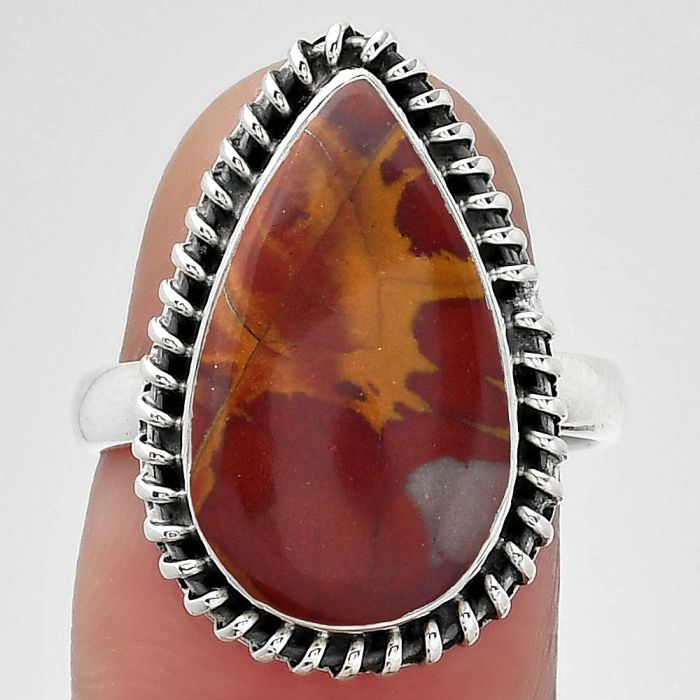 Natural Noreena Jasper Ring size-7 SDR151116 R-1279, 11x19 mm