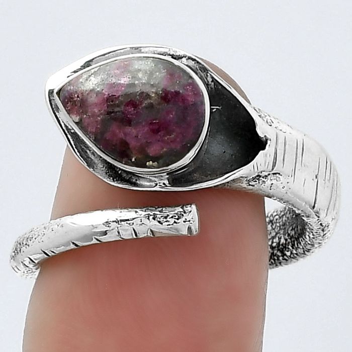 Adjustable - Tourmaline Quartz Ring size-8.5 SDR154649 R-1306, 8x10 mm