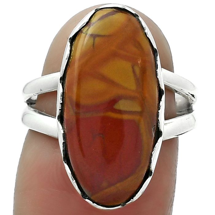 Natural Noreena Jasper Ring size-7 SDR156191 R-1338, 10x20 mm