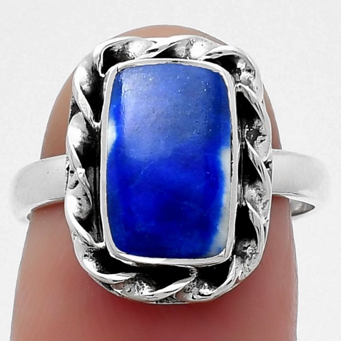 Natural Lapis - Afghanistan Ring size-7 SDR159289 R-1083, 7x11 mm