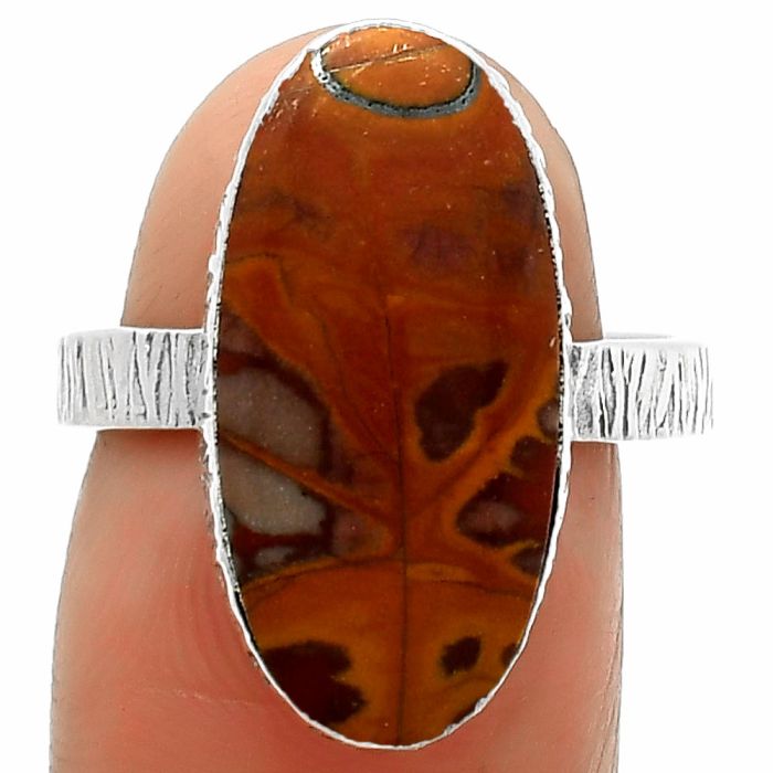 Natural Noreena Jasper Ring size-7 SDR165071 R-1191, 10x21 mm