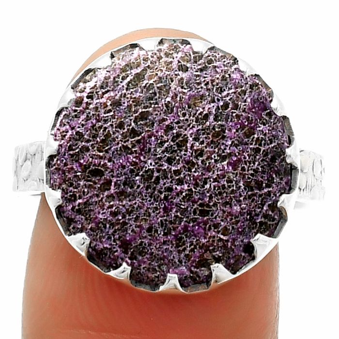 Natural Purpurite - South Africa Ring size-9 SDR165224 R-1210, 16x16 mm