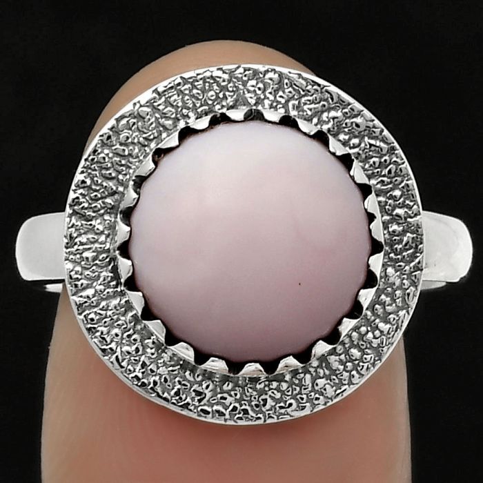 Natural Pink Opal - Australia Ring size-9 SDR167961 R-1649, 11x11 mm