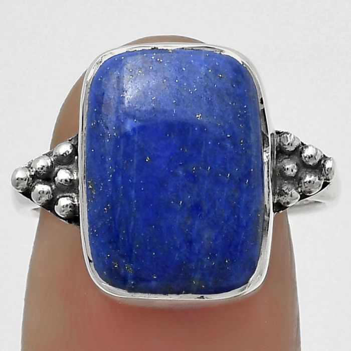 Natural Lapis - Afghanistan Ring size-8 SDR168824 R-1127, 11x15 mm