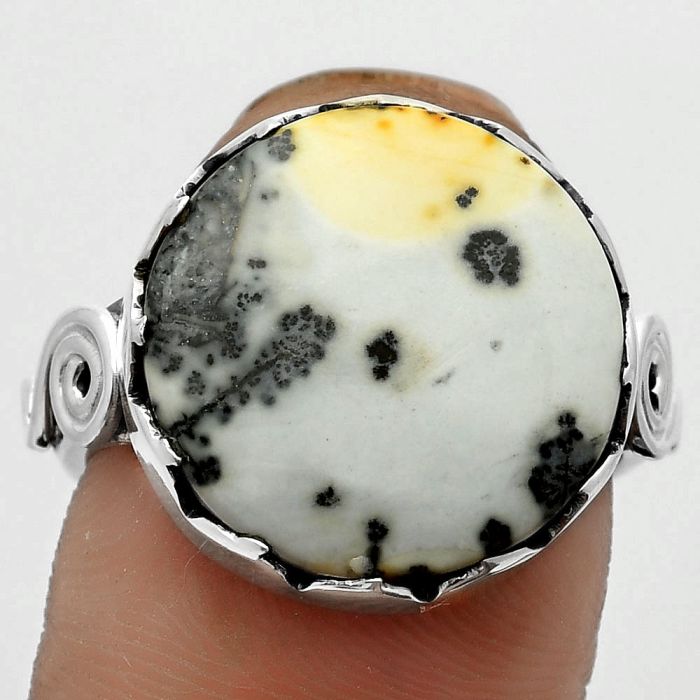 Natural Maligano Jasper - Indonesia Ring size-8 SDR171112 R-1315, 17x17 mm