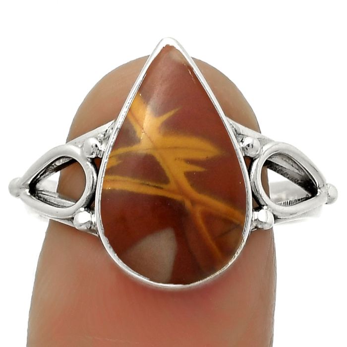 Natural Noreena Jasper Ring size-9 SDR171141 R-1224, 10x16 mm