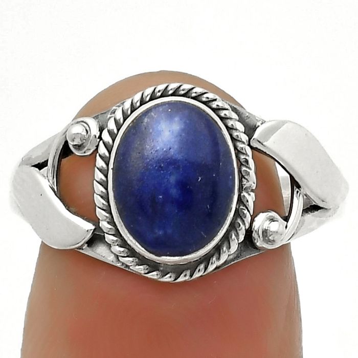 Natural Lapis - Afghanistan Ring size-8 SDR171201 R-1405, 7x9 mm