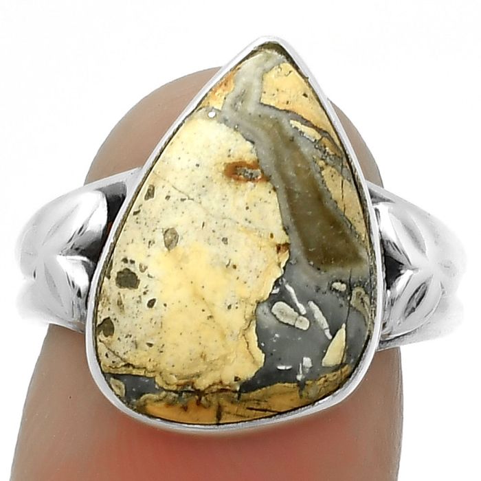 Natural Maligano Jasper - Indonesia Ring size-8 SDR172194 R-1261, 12x17 mm