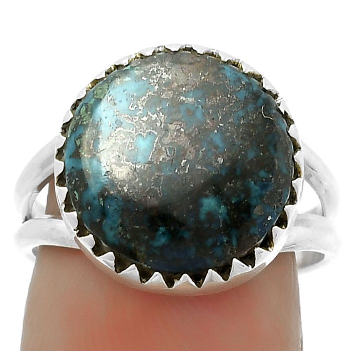 Natural Shattuckite - USA Ring size-7 SDR172347 R-1210, 14x14 mm