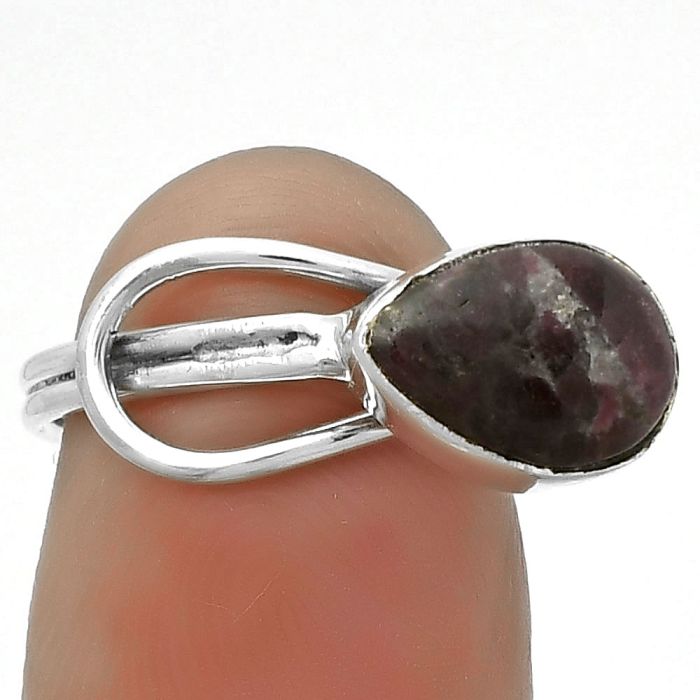 Adjustable - Tourmaline Quartz Ring size-7.5 SDR173489 R-1129, 8x11 mm