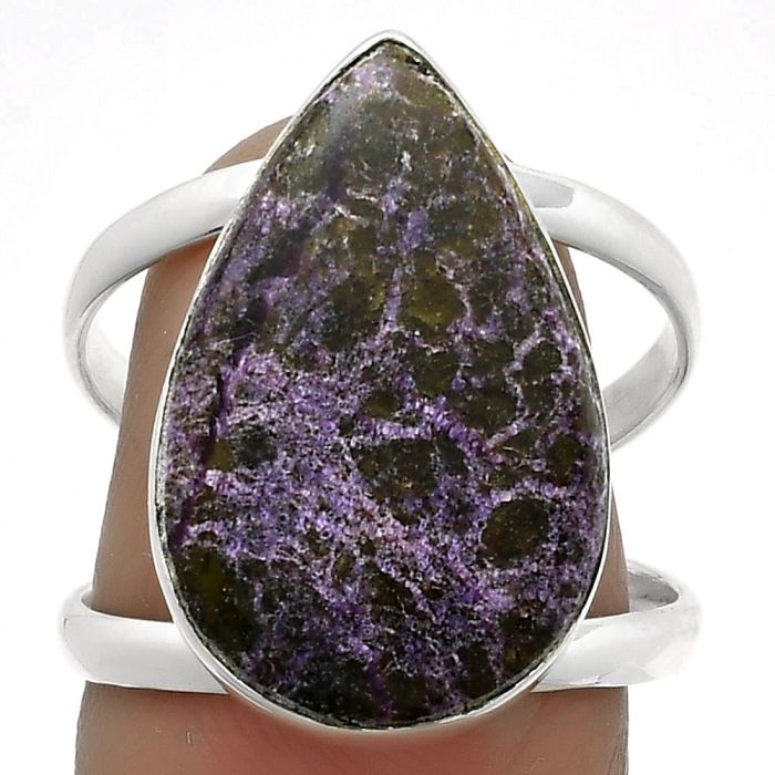 Natural Purpurite - South Africa Ring size-7 SDR174423 R-1002, 13x21 mm