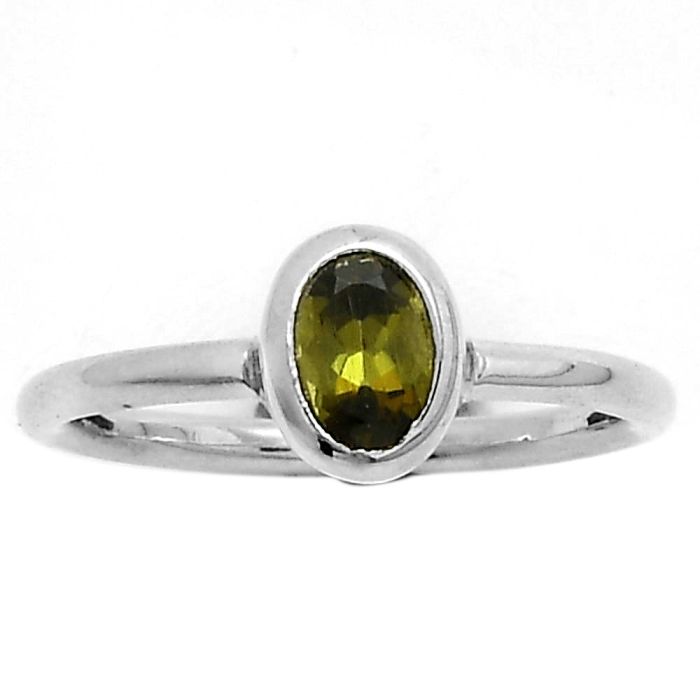 Natural Multi Tourmaline Ring size-7.5 SDR176322 R-1004, 4x6 mm