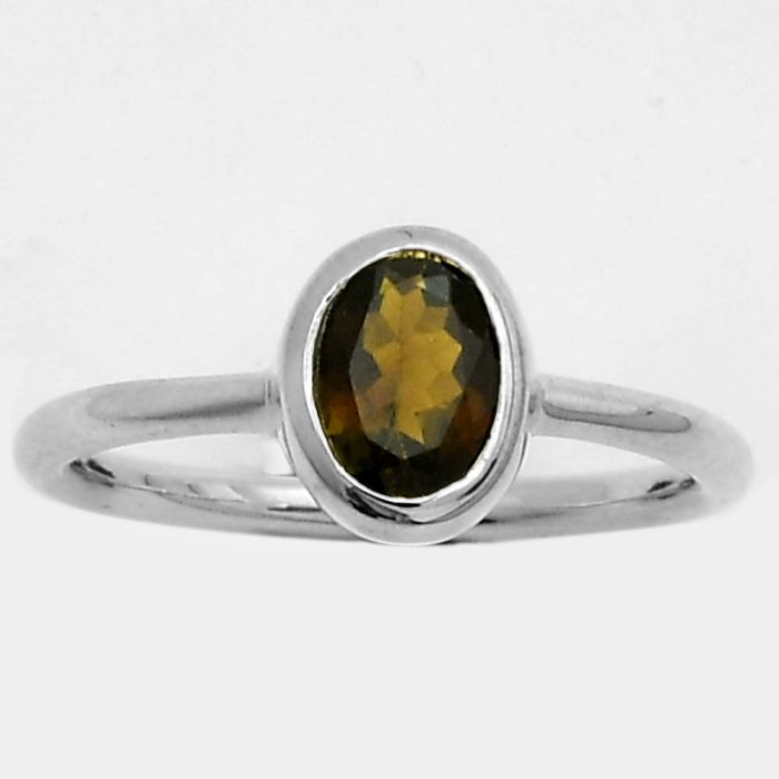 Natural Multi Tourmaline Ring size-7 SDR176385 R-1004, 5x7 mm