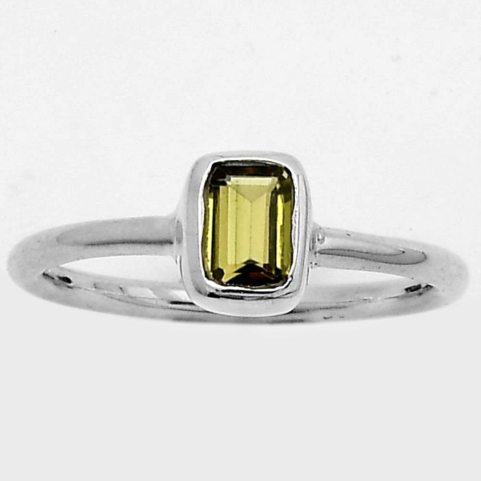 Natural Multi Tourmaline Ring size-8.5 SDR176406 R-1004, 4x6 mm