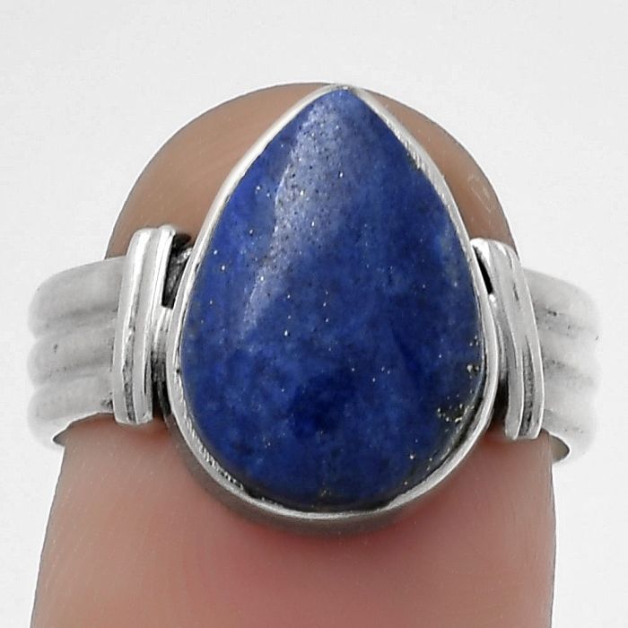 Natural Lapis - Afghanistan Ring size-7 SDR178695 R-1470, 10x14 mm