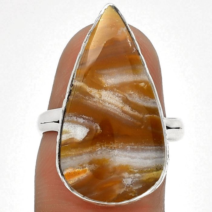 Natural Imperial Dedise Jasper Ring size-7 SDR182714 R-1191, 14x25 mm