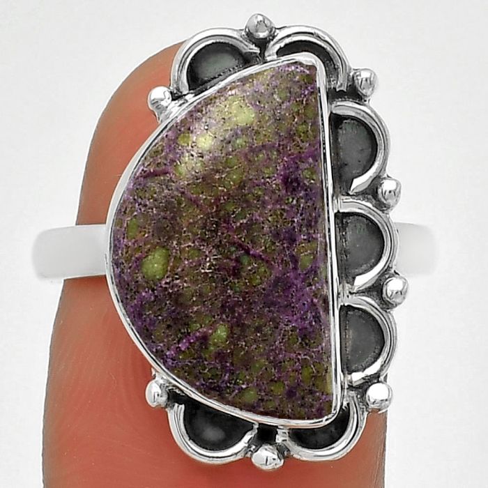 Natural Purpurite - South Africa Ring size-8 SDR185238 R-1216, 10x18 mm