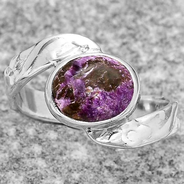 Natural Purpurite - South Africa Ring size-7.5 SDR186937 R-1232, 8x10 mm