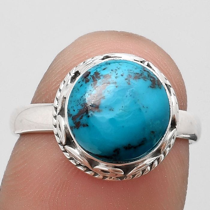 Natural Shattuckite - USA Ring size-7 SDR187395 R-1196, 10x10 mm