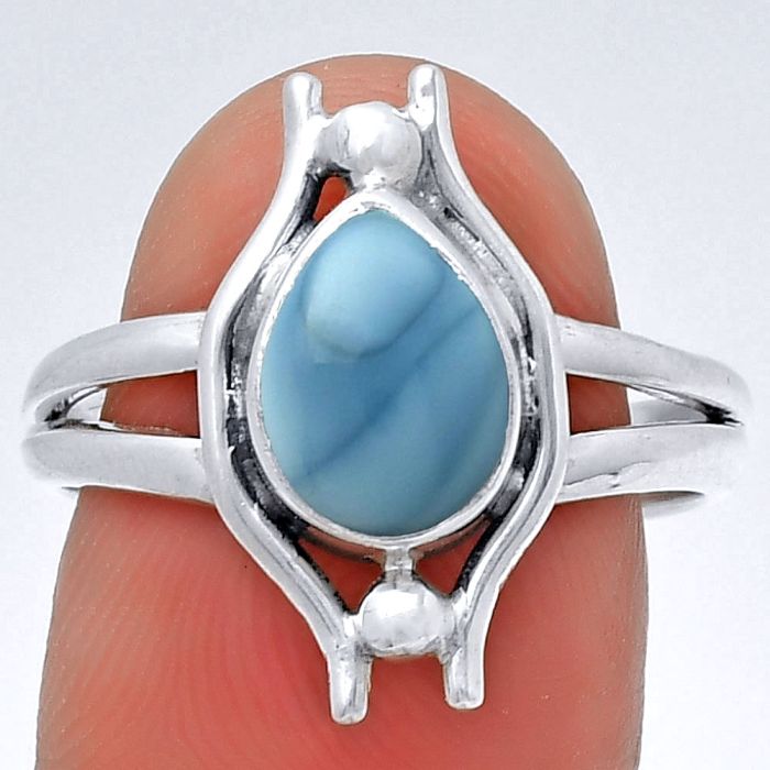 Natural Owyhee Opal Ring size-8 SDR190754 R-1663, 7x9 mm