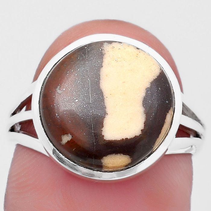 Natural Outback Jasper Ring size-8 SDR193232 R-1006, 13x13 mm