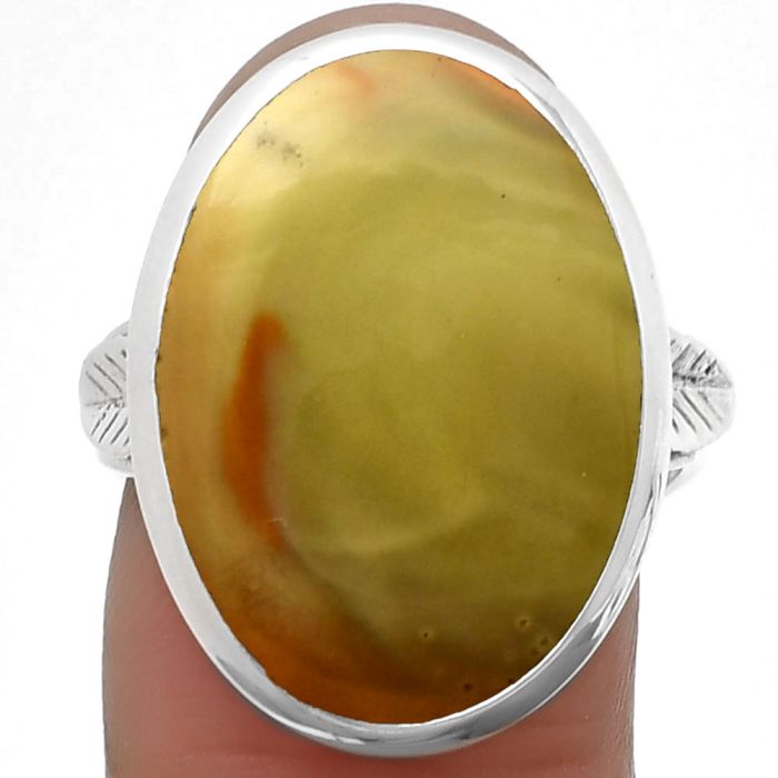 Imperial Jasper Ring size-7.5 SDR209194 R-1004, 15x21 mm