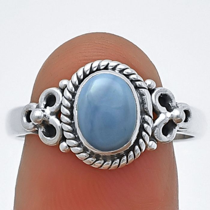 Owyhee Opal Ring Size-8.5 SDR210639 R-1170, 6x8 mm