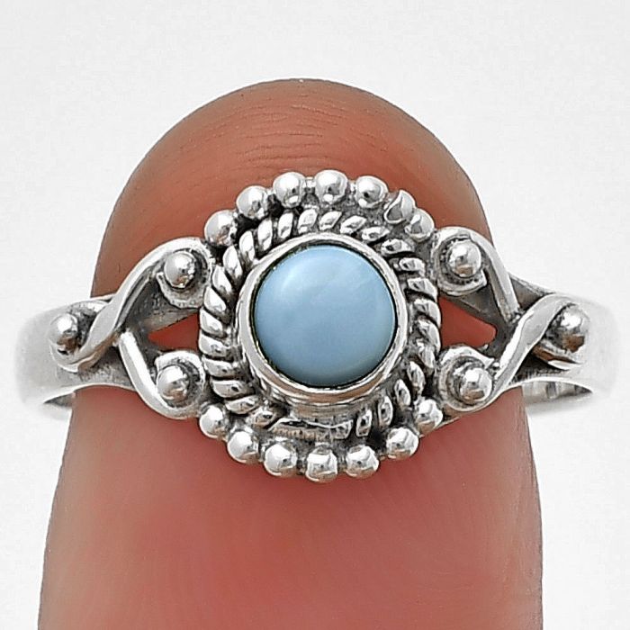 Owyhee Opal Ring Size-9 SDR210711 R-1281, 5x5 mm