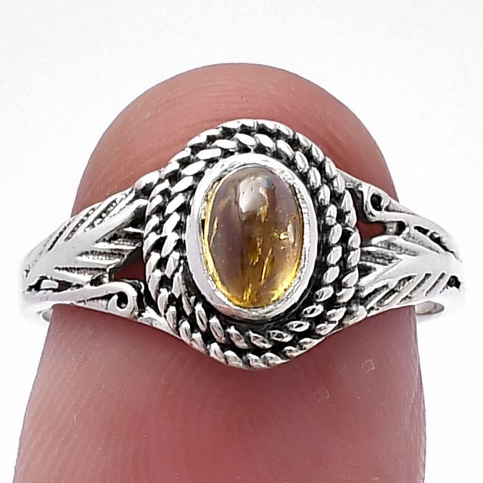 Natural Multi Tourmaline Ring size-7 SDR220565 R-1044, 4x6 mm