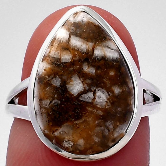 Wild Horse Jasper Ring size-7 SDR221287 R-1005, 12x17 mm