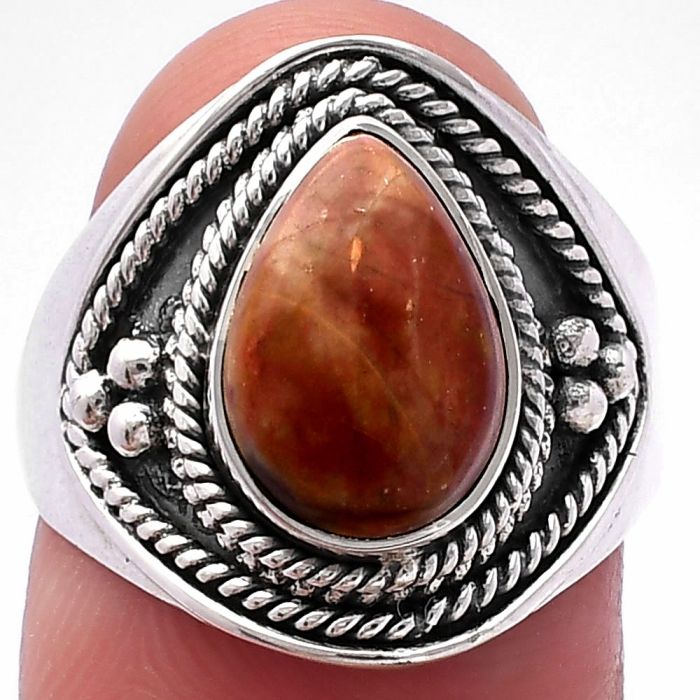 Cherry Creek Ring size-8 SDR221669 R-1312, 8x11 mm