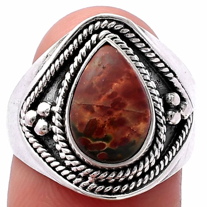 Cherry Creek Ring size-9 SDR221683 R-1312, 8x12 mm