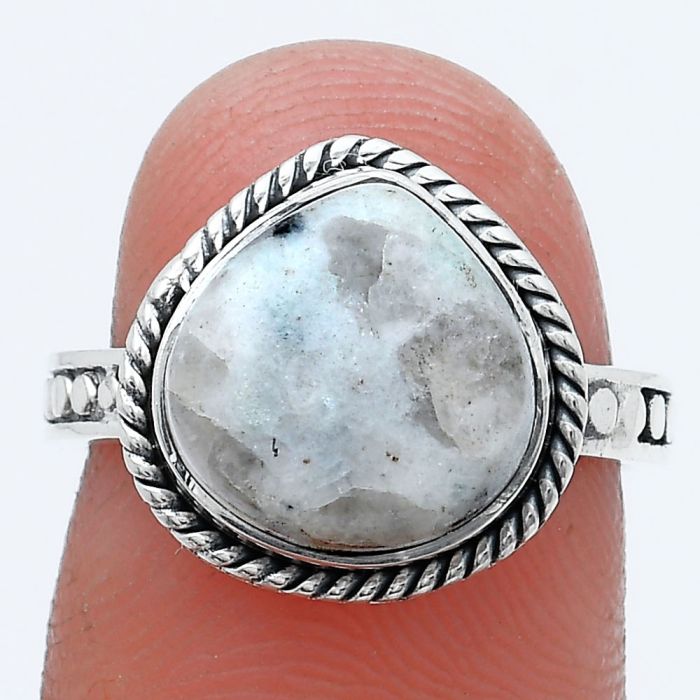 Sesame Jasper Ring size-6 SDR229293 R-1066, 11x11 mm