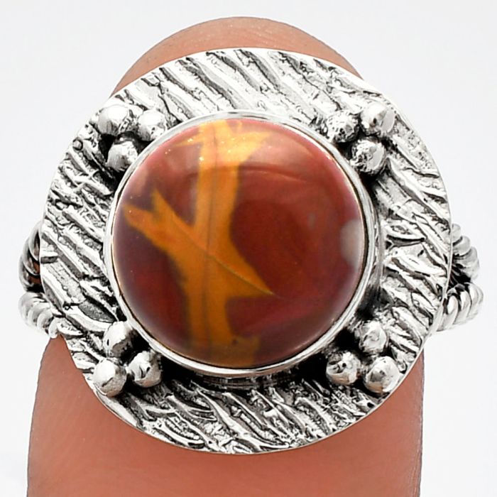 Noreena Jasper Ring size-8 SDR229909 R-1722, 11x11 mm