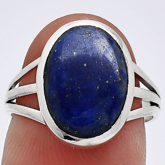Lapis Lazuli Ring size-7 SDR239176 R-1006, 10x13 mm