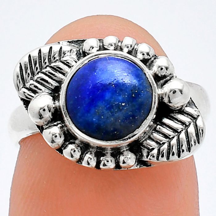 Natural Lapis Lazuli - Afghanistan Ring size-6 SDR239519 R-1272, 8x8 mm