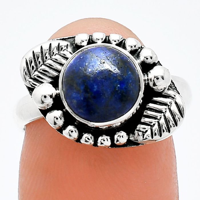 Natural Lapis Lazuli - Afghanistan Ring size-7 SDR239521 R-1272, 8x8 mm