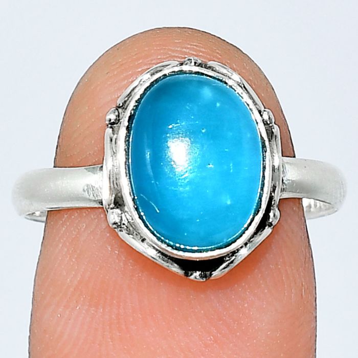 Smithsonite Ring size-8.5 SDR239720 R-1198, 8x10 mm