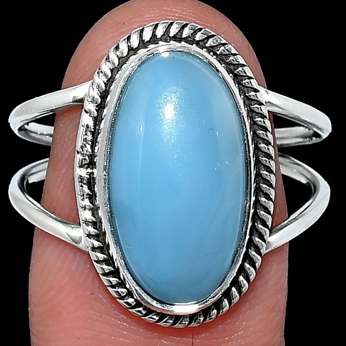 Smithsonite Ring size-10 SDR241126 R-1068, 10x17 mm