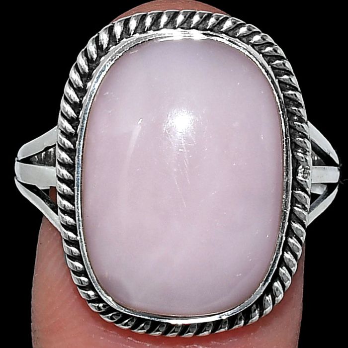 Pink Opal Ring size-10 SDR241289 R-1010, 13x18 mm