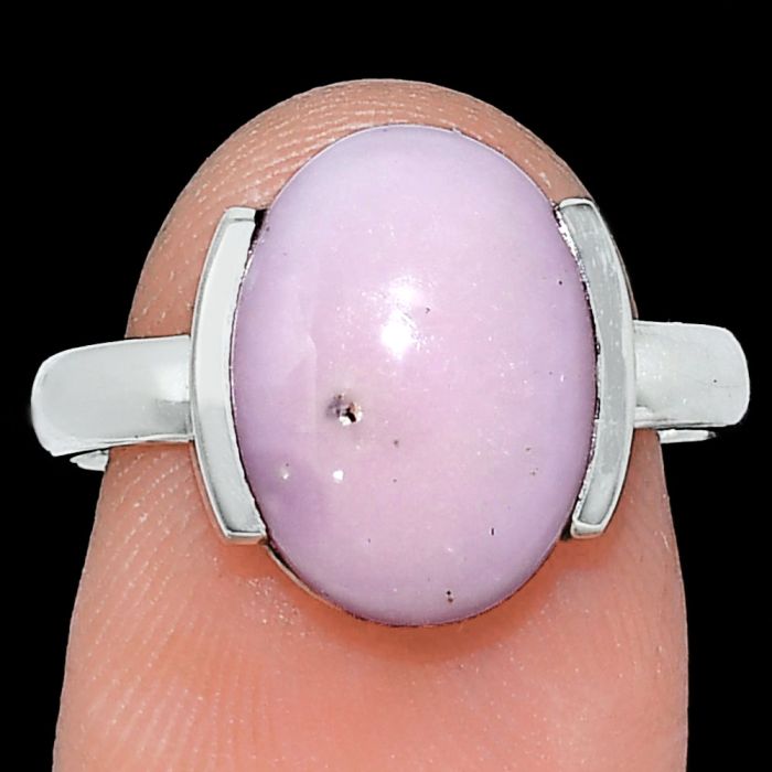 Pink Opal Ring size-8 SDR241628 R-1173, 10x14 mm