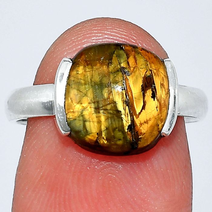 Nellite Ring size-7 SDR241657 R-1173, 10x10 mm