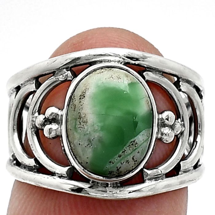 Utah Variscite Ring size-6 SDR243223 R-1379, 8x10 mm